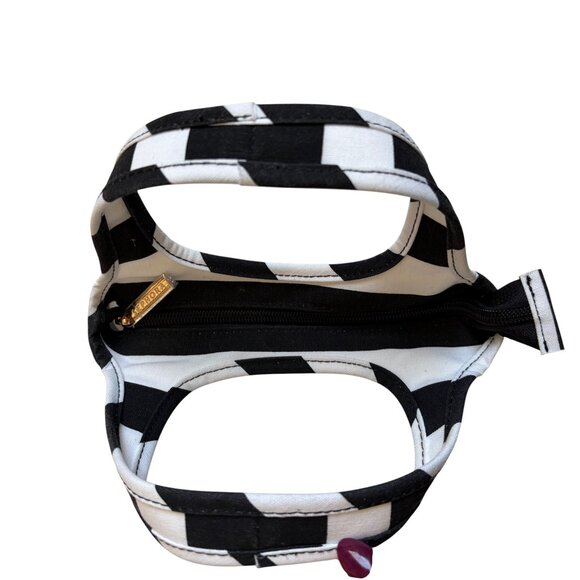 Sephora Favorites Black and White Mini Tote Bag with Handles - Picture 2 of 7